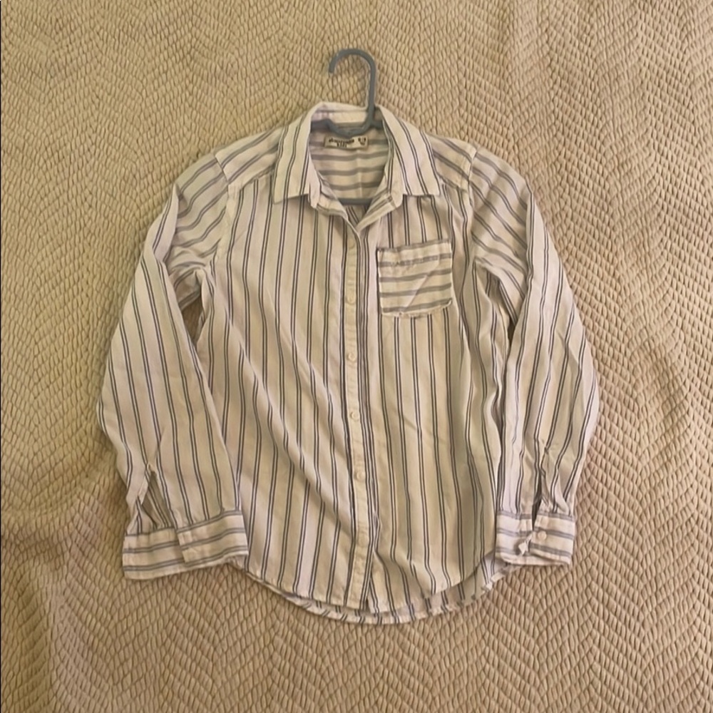 Abercrombie kids button up size 13/14!